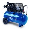 Scheppach HC 550 TC olajkenésű kompresszor, ékszíjas, háromhengeres, 2200Watt, 10bar, 100literes tartály (5906147901)