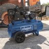 Scheppach HC 550 TC olajkenésű kompresszor, ékszíjas, háromhengeres, 2200Watt, 10bar, 100literes tartály (5906147901)