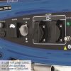 Scheppach SG 3200 benzinmotoros áramfejlesztő, max.2.8kW (230V), AVR, kézi indítás, 212cm3/4kW, IP23 (5906220903)