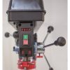 Scheppach DP 18 VARIO asztali oszlopos fúrógép, 550Watt, 440 - 2580rpm, lézeres központontosítás, 24x24cm munkaasztal