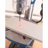 Scheppach DP 18 VARIO asztali oszlopos fúrógép, 550Watt, 440 - 2580rpm, lézeres központontosítás, 24x24cm munkaasztal