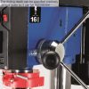 Scheppach DP 18 VARIO asztali oszlopos fúrógép, 550Watt, 440 - 2580rpm, lézeres központontosítás, 24x24cm munkaasztal