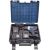 Scheppach DTB 20 ProS akkumulátoros ütvecsavarozó/ fúró, 20V, 45Nm, max.450/1600rpm, 2x2Ah akku, töltő, kofferben (5909222904)