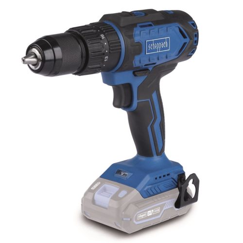 Scheppach C-CD45-X akkumulátoros ütvefúró, -csavarozó, 45Nm, 2 sebesség, max. 420/1500rpm, max.22500 ütésszám, IXES 20V (akku és töltő nélkül) (5909236900)