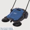 Scheppach S 800 seprőgép, mechanikus, 65cm munkaszélesség, 20literes tartály (5909806915)
