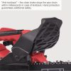 Scheppach PCS 26 egykezes benzinmotoros láncfűrész, 25cm3, 0.9LE, 25cm-es láncvezető (5910126903)