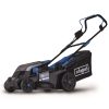 Scheppach BC-MP380-X akkumulátoros fűnyíró Brushless 4 az 1-ben, 38cm, 45literes gyűjtőkosár, IXES 20V (akku és töltő nélkül) (5911414900)