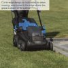 Scheppach BC-MP380-X akkumulátoros fűnyíró Brushless 4 az 1-ben, 38cm, 45literes gyűjtőkosár, IXES 20V (akku és töltő nélkül) (5911414900)