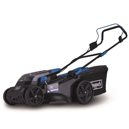 Scheppach BC-MP430-X akkumulátoros fűnyíró Brushless 4 az 1-ben, 43cm, 50literes gyűjtőkosár, IXES 20V (akku és töltő nélkül) (5911415900)