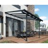Palram - Canopia Sierra 3000 pergola, 314 x226-286 x260-305cm, alumínium váz, polikarbonát tető, antracit (703120)