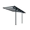Palram - Canopia Sierra 3000 pergola, 314 x226-286 x260-305cm, alumínium váz, polikarbonát tető, antracit (703120)