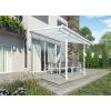 Palram - Canopia Sierra 3000 pergola, 314 x226-286 x260-305cm, alumínium váz, polikarbonát tető, fehér (703121)