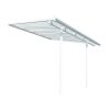 Palram - Canopia Sierra 3000 pergola, 314 x226-286 x260-305cm, alumínium váz, polikarbonát tető, fehér (703121)
