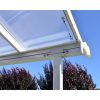 Palram - Canopia Sierra 5400 pergola, 546 x 226-286 x 260-305cm, alumínium váz, polikarbonát tető, fehér (703123)