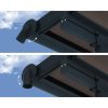 Palram - Canopia Capri 4200 pergola, 425 x226-286 x285-305cm, alumínium váz, polikarbonát tető, antracit (705600)