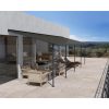 Palram - Canopia Capri 4200 pergola, 425 x226-286 x285-305cm, alumínium váz, polikarbonát tető, antracit (705600)