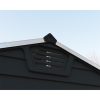 Palram - Canopia Skylight kerti tároló, 154 x185 x217cm, alumínium váz, polikarbonát, antracit -ezüst (705800)