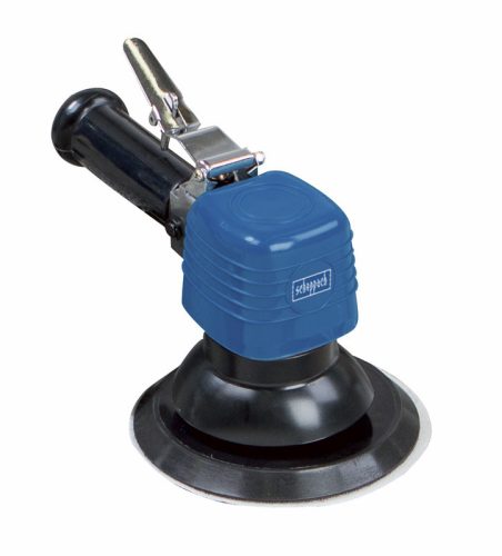 Scheppach 7906100719 pneumatikus excentercsiszoló, 15cm átmérő, 93.4l/min, 6.3bar, max.10000rpm