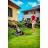 Riwall PRO RALM 4640 SPi akkumulátoros önjáró fűnyíró, szénkefe nélküli motor, 40V, 46cm, gyűjtőkosár (akku és töltő nélkül) (AM18B1901054B)