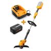 Riwall PRO RALT 3040 set - akkus szegélyvágó 40V (akkuval és töltővel)
