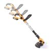 Riwall PRO RALT 2320 SET akkumulátoros szegélynyíró, 20V / 2Ah akku, 22cm, 10000rpm (AT41E2001004B)