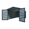 Riwall PRO RMCG fém garázs 3 x 6 m nyeregtetővel antracit