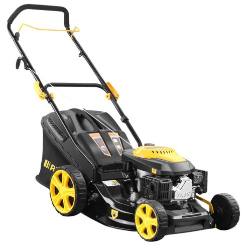 Riwall PRO RPM 4735 P önjáró benzinmotoros fűnyíró, 46cm, 3.5LE, 3az1-ben (PM11B1901026B)