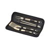 Riwall PRO RBBQ 4B SET 4-részes prémium rozsdamentes acél grilleszköz készlet 