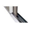 Riwall PRO RMSA 6x8 barna fém kerti tároló 2,4 x 1,7 m nyeregtetővel (SD-X0608-H170C-B)
