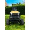 Riwall PRO RLT 102 HRD TWIN Kéthengeres fűnyírótraktor, 102 cm, hátsókidobással és hidrosztatikus váltóval