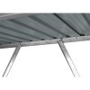 Riwall PRO RMWS 3x7 tűzifatároló lejtős tetővel 2 x 1,5 m (antracit)