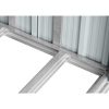 Riwall PRO RMWS 3x7 tűzifatároló lejtős tetővel 2 x 1,5 m (antracit)
