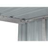 Riwall PRO RMWS 3x7 tűzifatároló lejtős tetővel 2 x 1,5 m (antracit)
