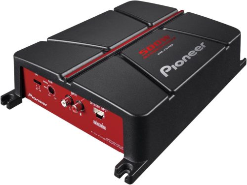 Pioneer GM-A3702 autóhifi erősítő, 2/1 csatorna, 500W, Fekete-piros