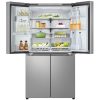 LG GML960PYFE Francia ajtós hűtőszekrény, 363/274l, LinearCooling, vízadagoló, 40dB, Wi-Fi, matt ezüst