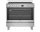 Beko GM-15321 DX kombinált tűzhely, 90cm széles, 115literes sütő, 4+1 gázégő, 7funkció, 2.9kW, inox