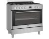 Beko GM-15321 DX kombinált tűzhely, 90cm széles, 115literes sütő, 4+1 gázégő, 7funkció, 2.9kW, inox