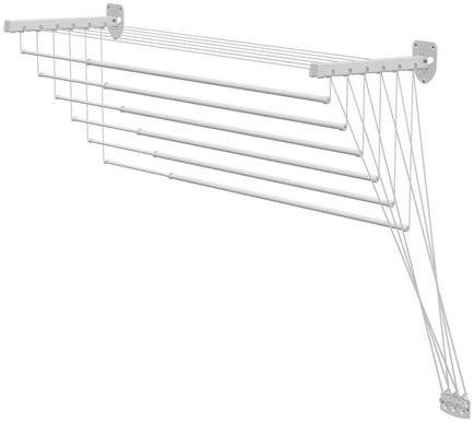 Gimi Lift 140 cm-es ruhaszárító, 8,5m szárítási felület, Fehér