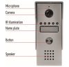 EMOS H2050 (EM-03M 2WIRE) Videó kaputelefon szett,7" kijelző, IP44, 16 dallam