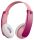 JVC HA-KD10W-P Bluetooth gyerek fejhallgató, pink