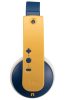 JVC HA-KD10W-Y Bluetooth gyerek fejhallgató, sárga/kék