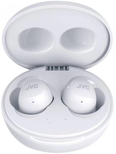 JVC HA-A6TW True Wireless fülhallgató, Bluetooth, IPX4 vizállóság, fehér