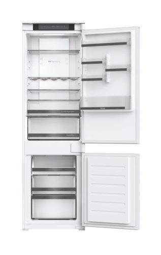 Haier HBW5518E beépíthető alulfagyasztós hűtőszekrény, 186/62liter, NoFrost, 37dB, Wi-Fi, fehér