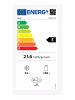 Haier HBW5518E beépíthető alulfagyasztós hűtőszekrény, 186/62liter, NoFrost, 37dB, Wi-Fi, fehér
