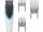 Remington HC4000 Power X Series X4 hajvágó, 0.5-33mm, 33fokozat, akkumulátoros, önélező pengék, fehér