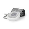 Nedis HCBL400WT felkaros vérnyomásmérő, aritmia-észlelés, 60 memóriahely, fehér-szürke