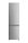 Haier HDPW5620CNPK alulfagyasztós hűtőszekrény, NoFrost, 289/117liter, 35dB, ezüst