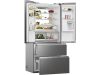 Haier HFW7819EWMP francia ajtós hűtőszekrény, 356/181liter, NoFrost, Multi-Airflow, vízadagoló, 37dB, Wi-Fi, inox