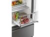 Haier HFW7819EWMP francia ajtós hűtőszekrény, 356/181liter, NoFrost, Multi-Airflow, vízadagoló, 37dB, Wi-Fi, inox