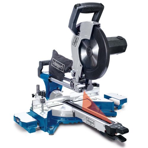 Scheppach HM 110 MP asztali gérvágó körfűrész, 2000Watt, 2 sebesség, 25.4cm-es fűrészlap (590122901)